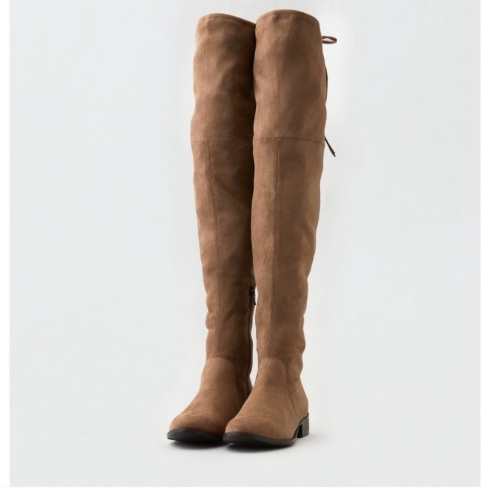 LIKE NEW✨ Faux Suede Over-the-Knee Boots - Size 9